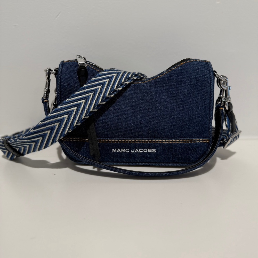 Nwt Marc Jacobs drifter small denim convertible bag